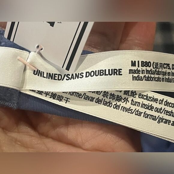 PINK Victoria’s Secret WINK UNLINED SCOOP BRA Size M Dusty Iris - Picture 2 of 7